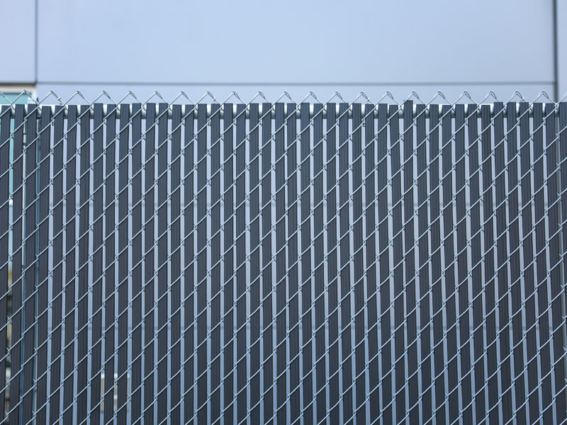 Loudon County TN semi-privacy chain link fence