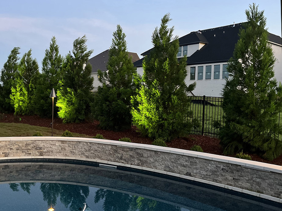 Pool Fence Example in Loudon County Tennessee